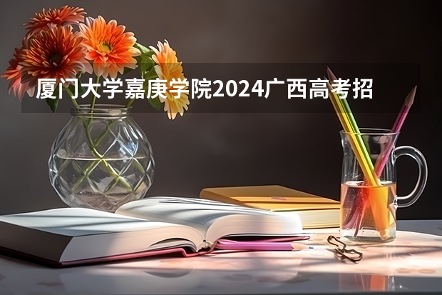 厦门大学嘉庚学院2024广西高考招生计划 招多少人