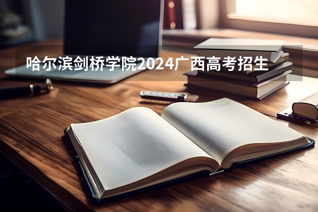 哈尔滨剑桥学院2024广西高考招生计划 招多少人