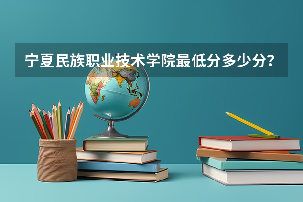 宁夏民族职业技术学院最低分多少分？