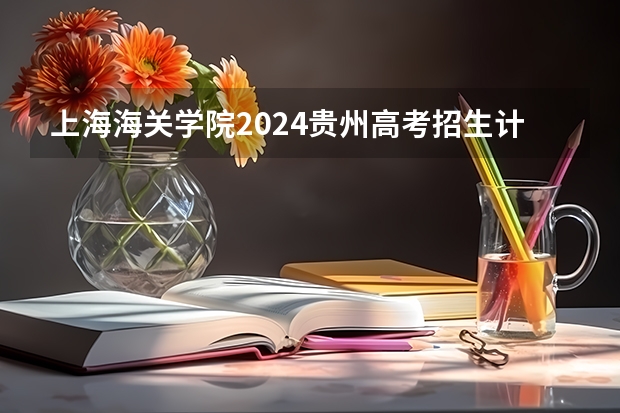 上海海关学院2024贵州高考招生计划 招多少人