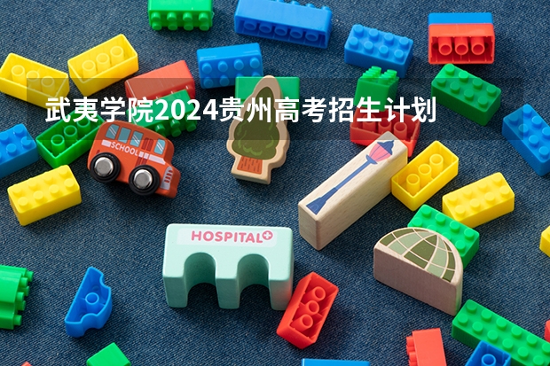武夷学院2024贵州高考招生计划 招多少人