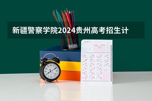 新疆警察学院2024贵州高考招生计划 招多少人