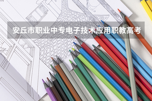 安丘市职业中专电子技术应用职教高考班可以考哪些大学