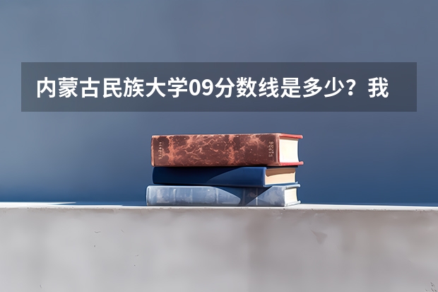 内蒙古民族大学09分数线是多少？我区内的，445，能进吗?