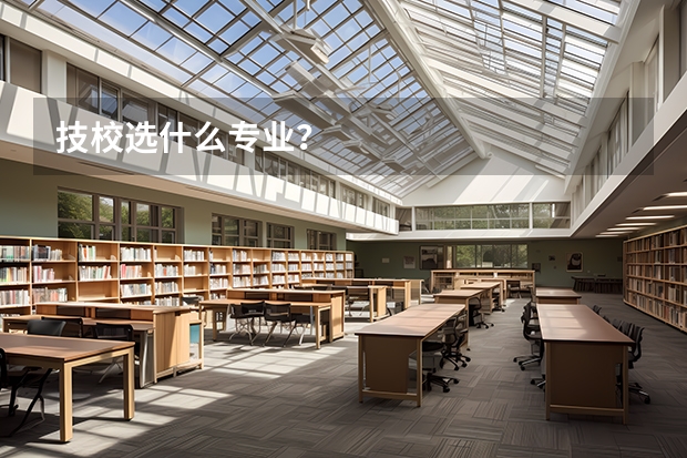 技校选什么专业？
