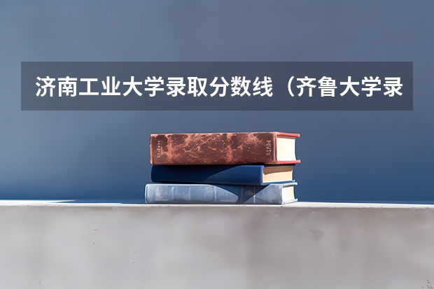 济南工业大学录取分数线（齐鲁大学录取分数线）