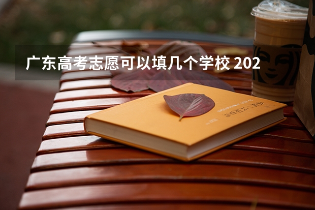 广东高考志愿可以填几个学校 2023广东高考录取规则