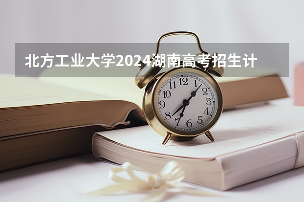 北方工业大学2024湖南高考招生计划 招多少人