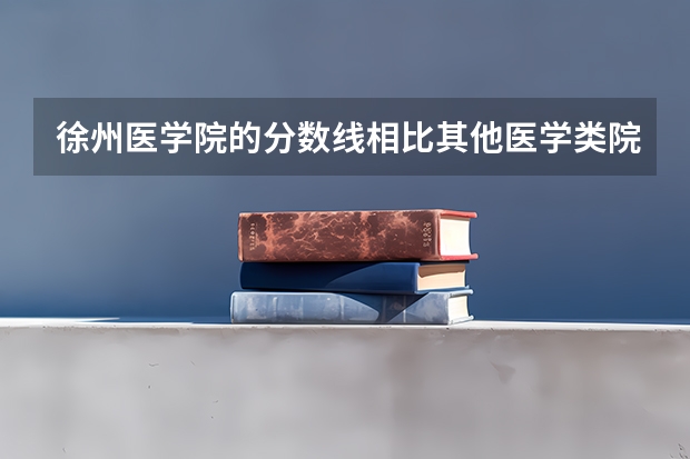 徐州医学院的分数线相比其他医学类院校如何?