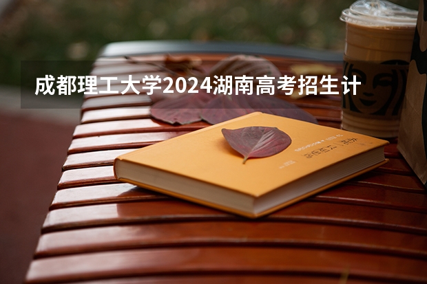 成都理工大学2024湖南高考招生计划 招多少人