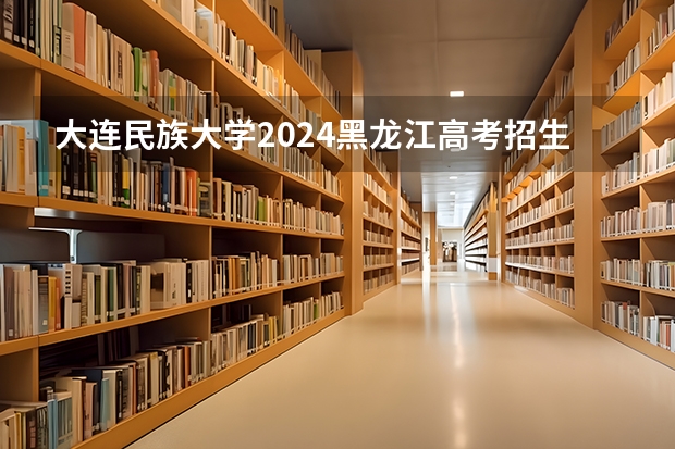 大连民族大学2024黑龙江高考招生计划 招多少人